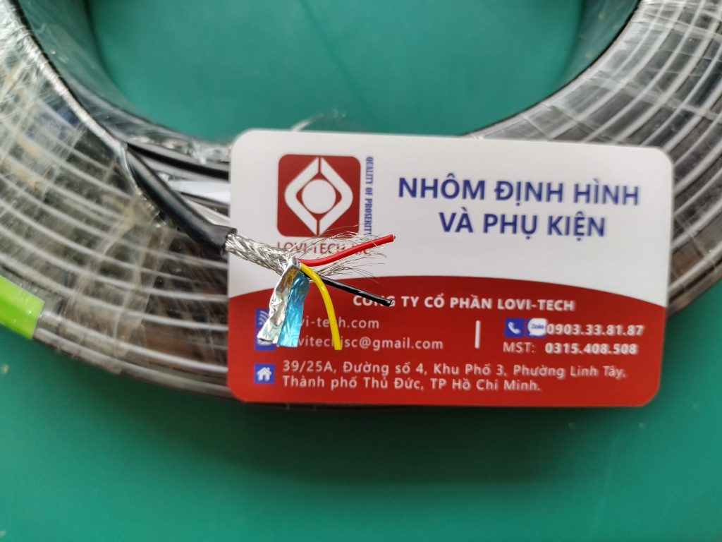 Dây tín hiệu 3 lõi tiết diện 0.2