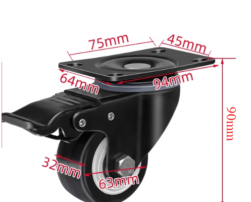 Các Loại Bánh Xe Phổ Biến Trong Thiết Kế Máy