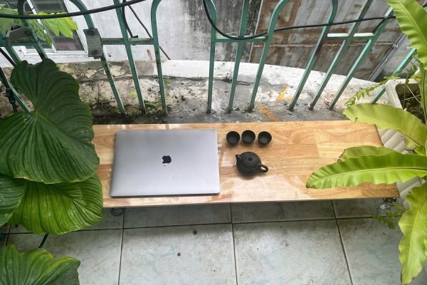 Dùng nhôm định hình để thiết kế bàn uống trà