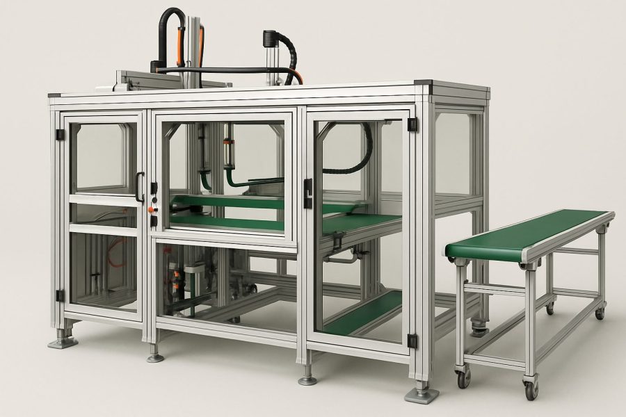 Thiết kế và lắp đặt khung máy công nghiệp bằng nhôm định hình