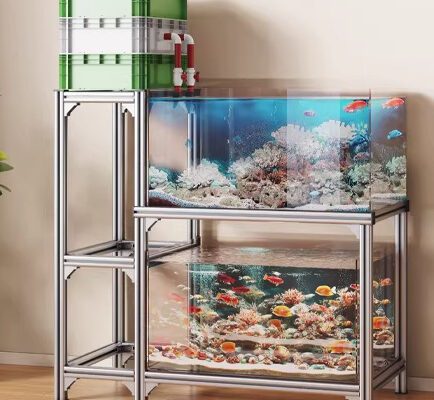 Nhôm định hình làm kệ hồ cá