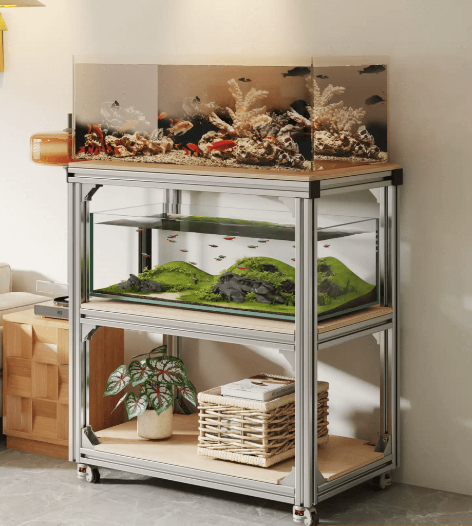 Kệ hồ cá mẫu nhiều tầng