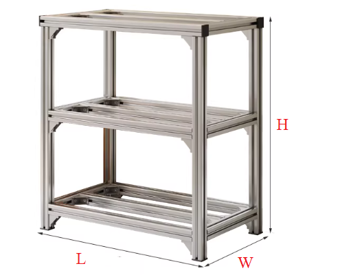 Chân Hồ Nuôi Tép Bằng Nhôm Định Hình – Gọn Nhẹ, Chắc Chắn, Chuẩn DIY