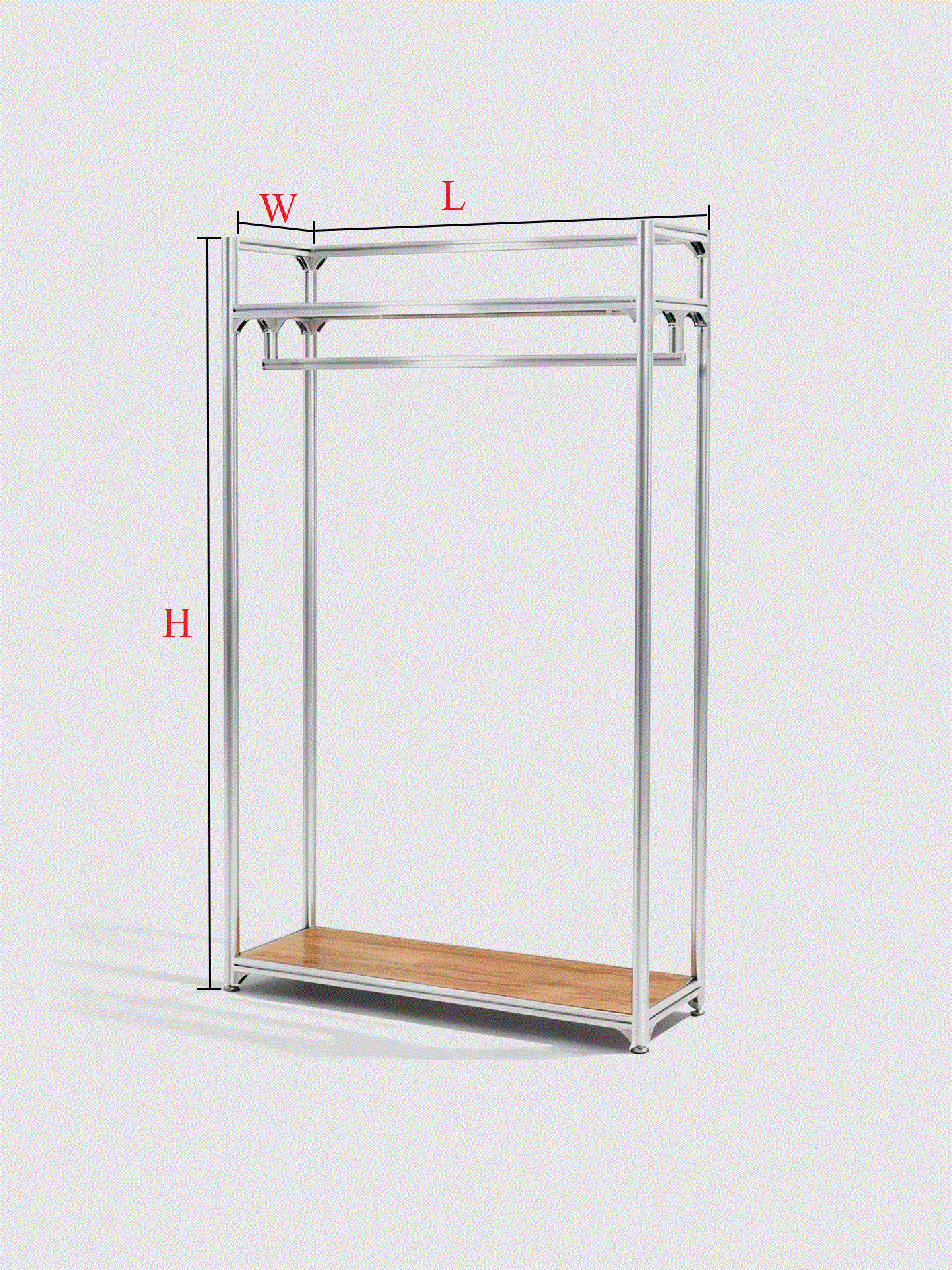 Tủ Quần Áo Kiểu A – Khung Nhôm Định Hình – Tủ Quần Áo DIY Thông Minh