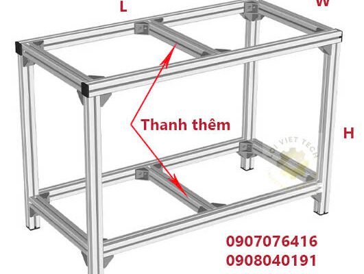 Tự làm chân hồ cá – Giải pháp DIY bằng nhôm định hình dễ lắp, chuẩn tải